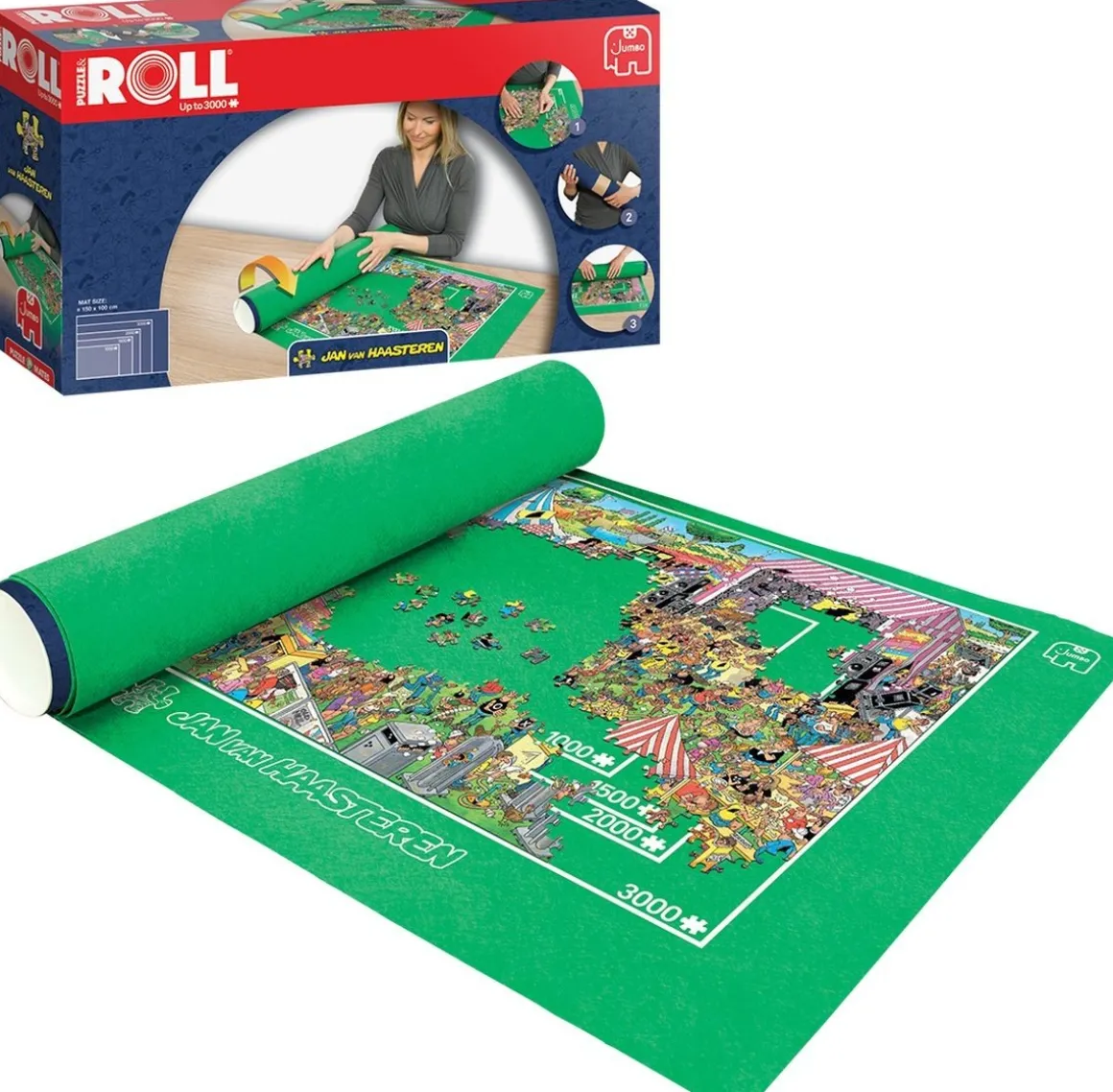 Jumbo Jan van Haasteren - Puzzelrol (tot 3000 stukjes)