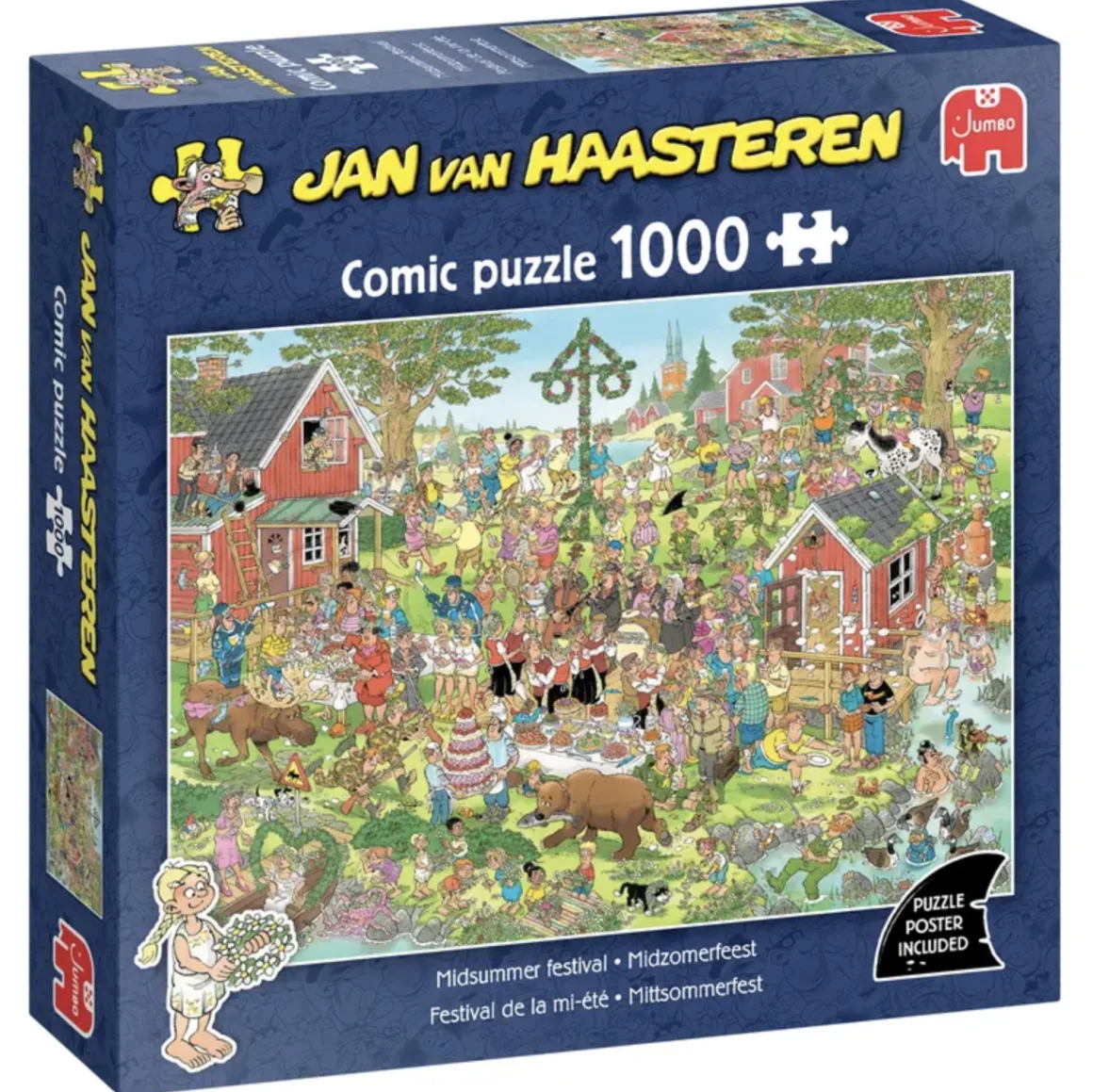 Jumbo Midzomerfeest - Jan van Haasteren - puzzel van 1000 stukjes