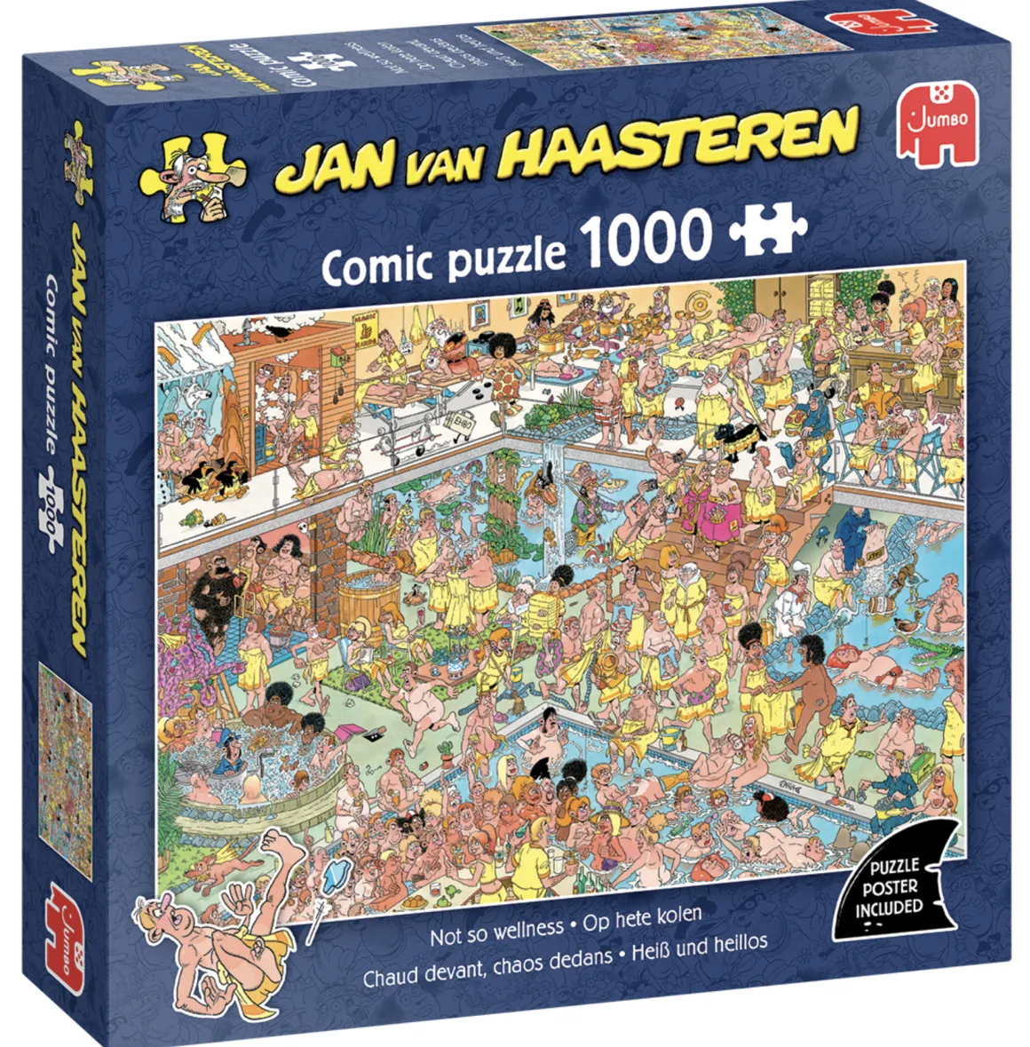 Jumbo Op Hete Kolen! - Jan van Haasteren - puzzel van 1000 stukjes