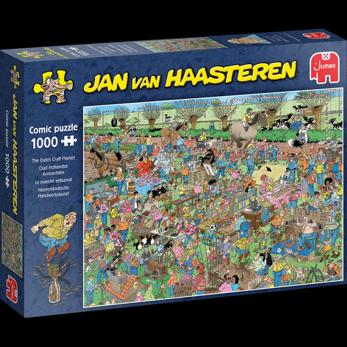 Jumbo Oud Hollandse ambachten - Jan van Haasteren - 20046 - 1000 stukjes