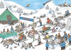 Jumbo Rendier Race - Jan van Haasteren - puzzel van 500 stukjes