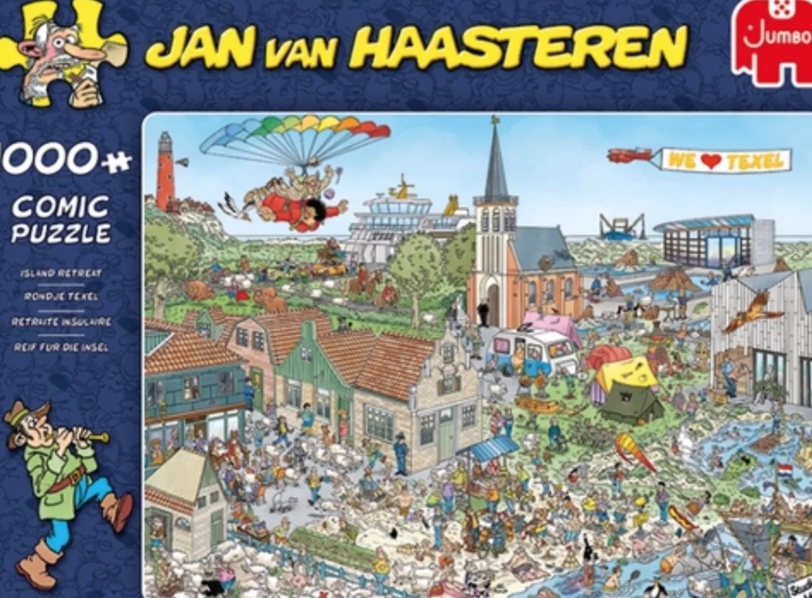 Jumbo Rondje Texel - JvH - 1000 stukjes