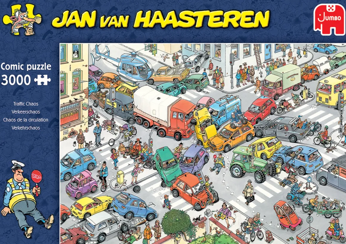 Jumbo Verkeerschaos - JvH - 3000 stukjes
