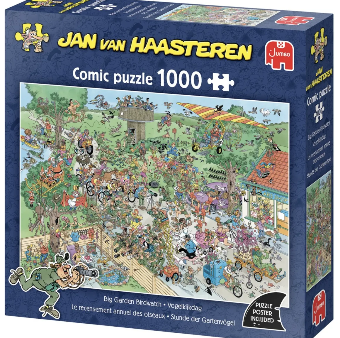 Jumbo Vogelkijkdag - Jan van Haasteren - puzzel van 1000 stukjes