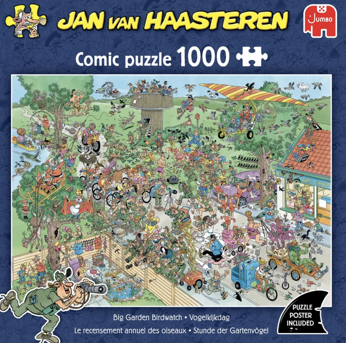 Jumbo Vogelkijkdag - Jan van Haasteren - puzzel van 1000 stukjes