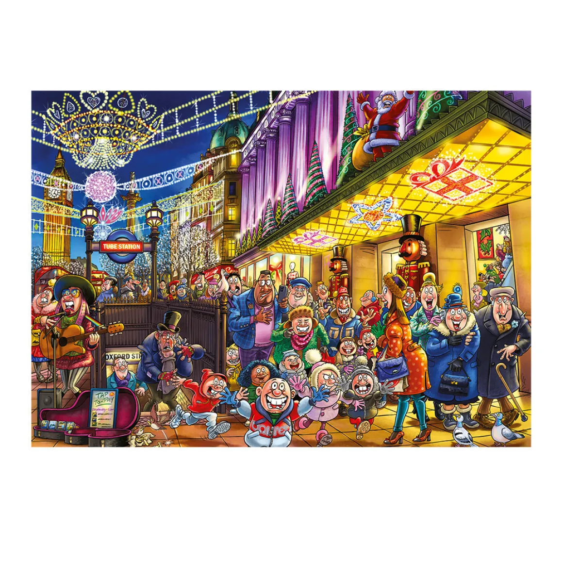 Jumbo Wasgij Christmas 20 - Spirits of Christmas - 2 puzzels van 1000 stukjes