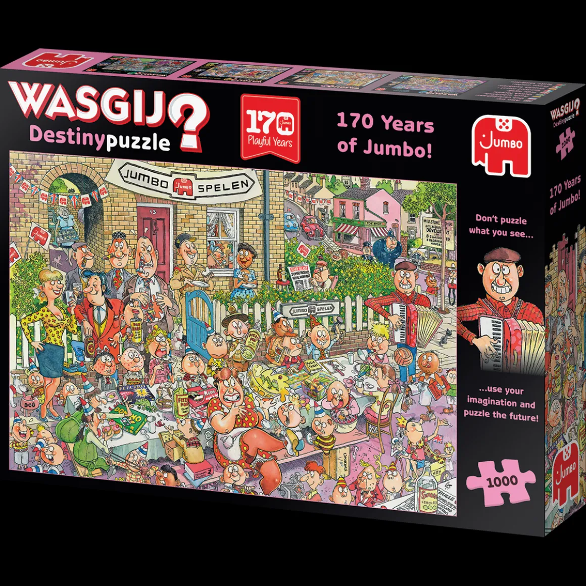 Jumbo Wasgij Destiny - 170 Years of Jumbo - 1000 stukjes