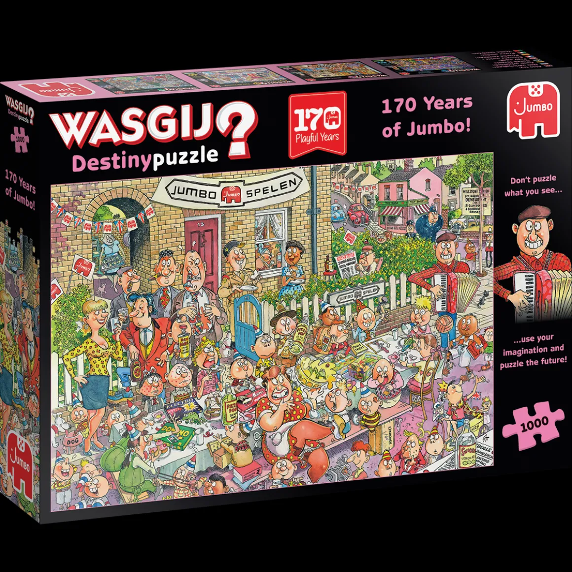 Jumbo Wasgij Destiny - 170 Years of Jumbo - 1000 stukjes