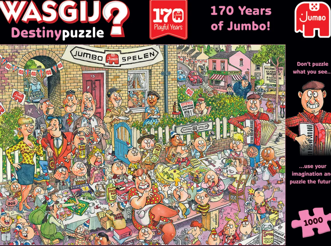 Jumbo Wasgij Destiny - 170 Years of Jumbo - 1000 stukjes