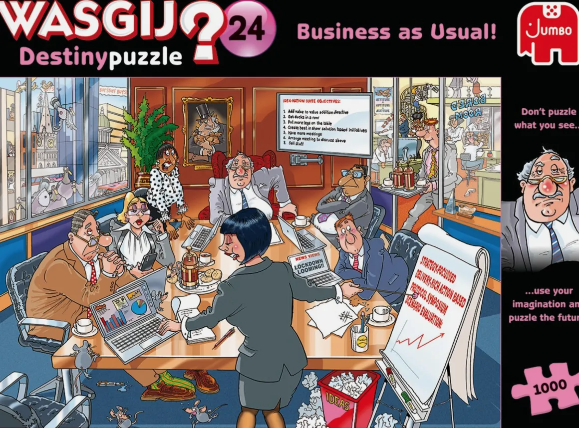 Jumbo Wasgij Destiny 24 - Business as Usual - 1000 stukjes