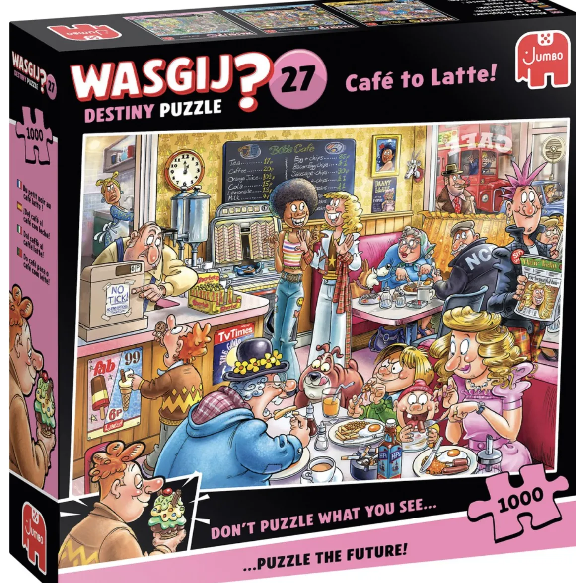 Jumbo Wasgij Destiny 27 - Café to Latte! - 1000 stukjes