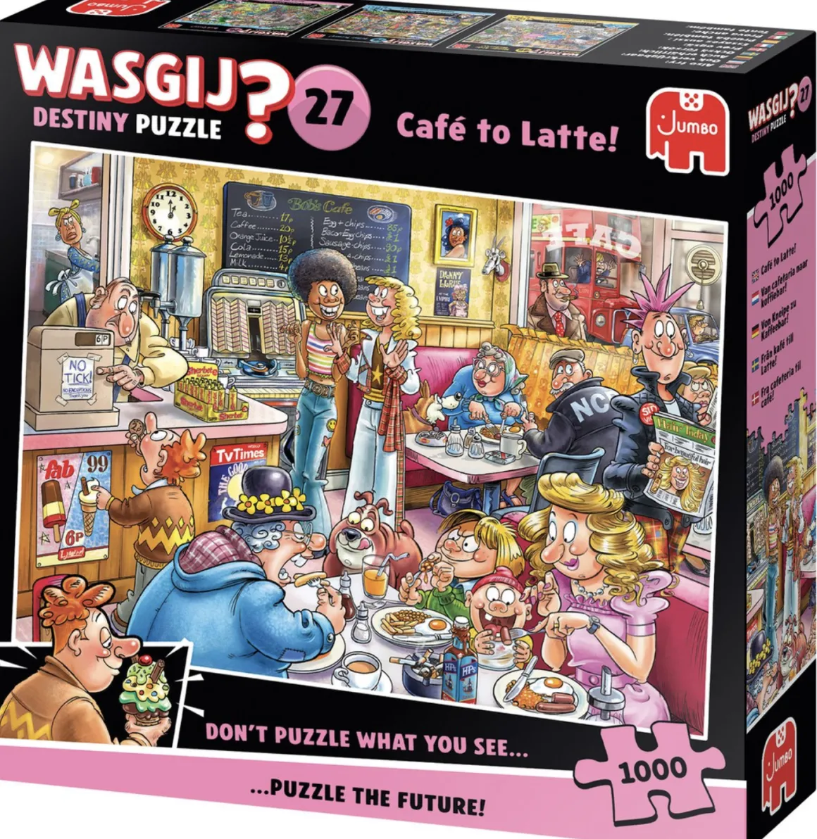 Jumbo Wasgij Destiny 27 - Café to Latte! - 1000 stukjes