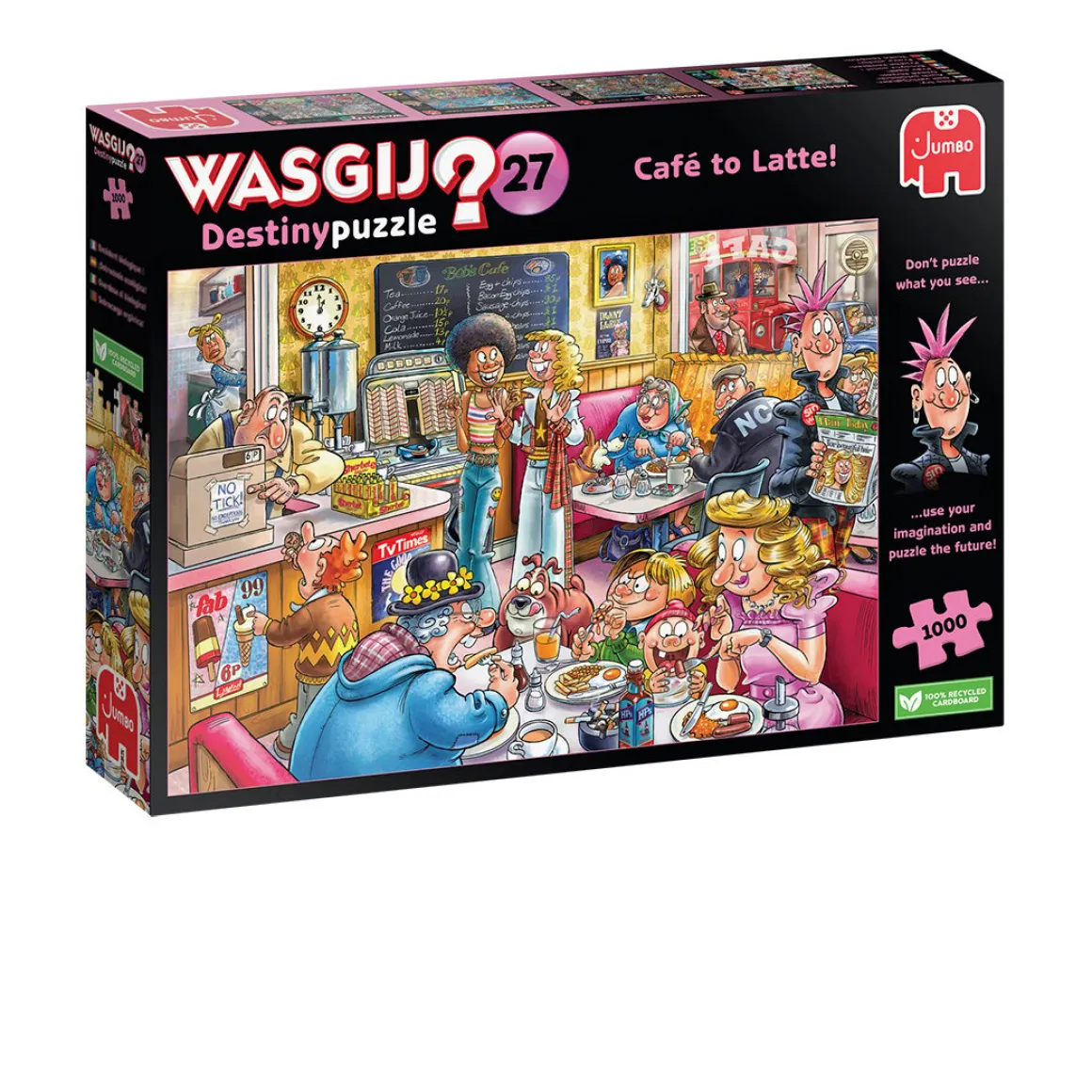 Jumbo Wasgij Destiny 27 - Café to Latte! - 1000 stukjes