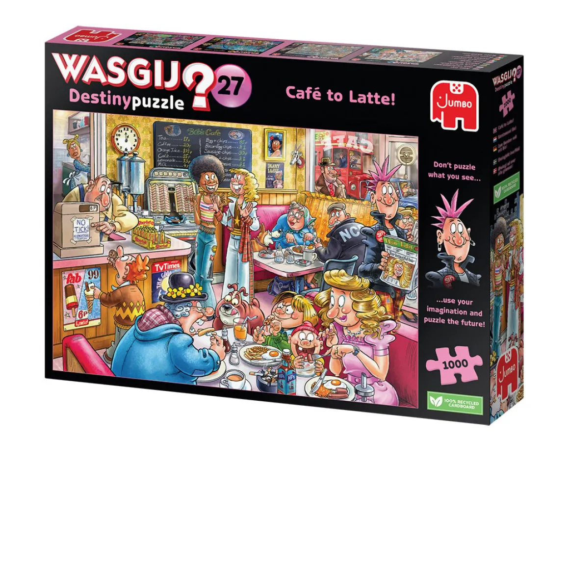 Jumbo Wasgij Destiny 27 - Café to Latte! - 1000 stukjes
