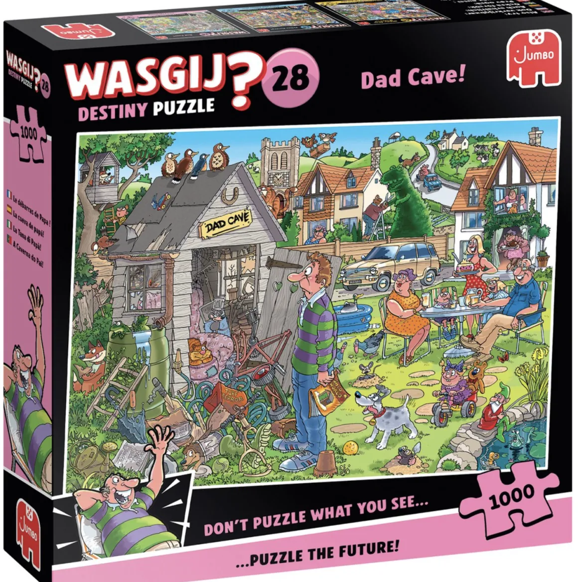 Jumbo Wasgij Destiny 28 - Dad Cave! - 1000 stukjes