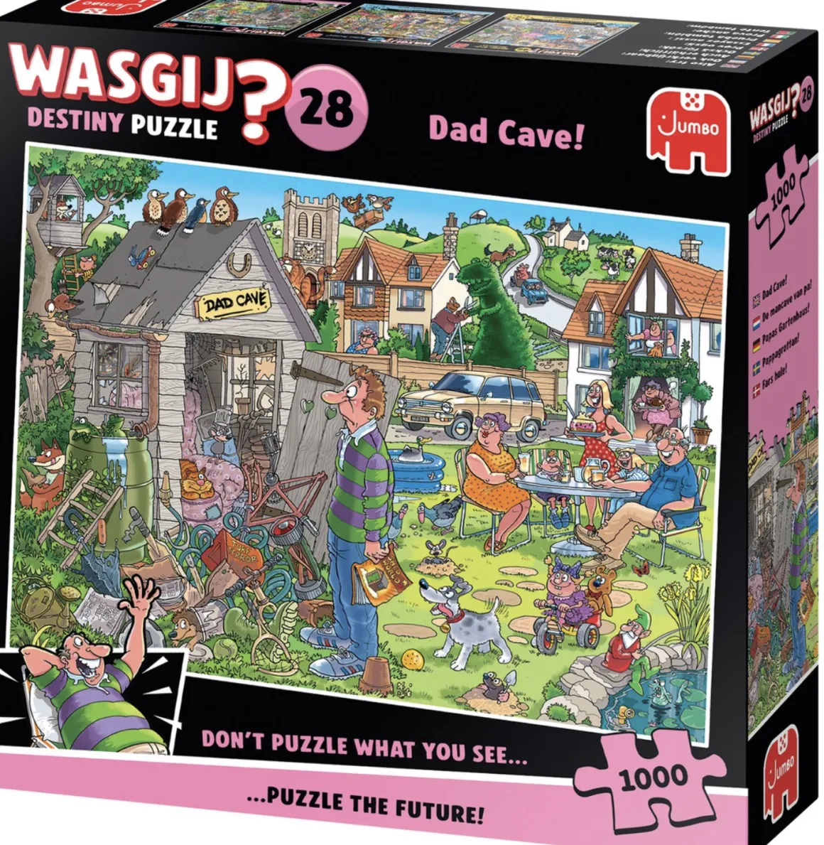 Jumbo Wasgij Destiny 28 - Dad Cave! - 1000 stukjes