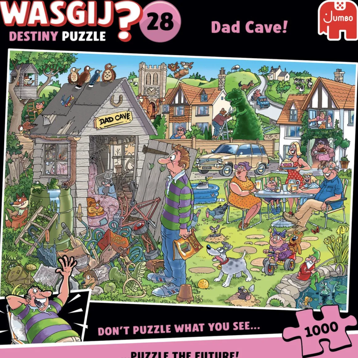Jumbo Wasgij Destiny 28 - Dad Cave! - 1000 stukjes
