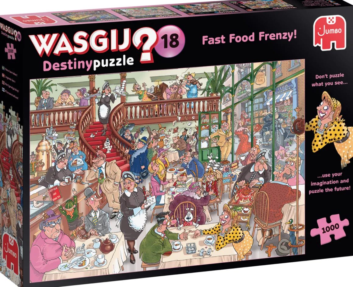 Jumbo Wasgij Destiny 18 - Fast Food Waanzin! - 1000 stukjes