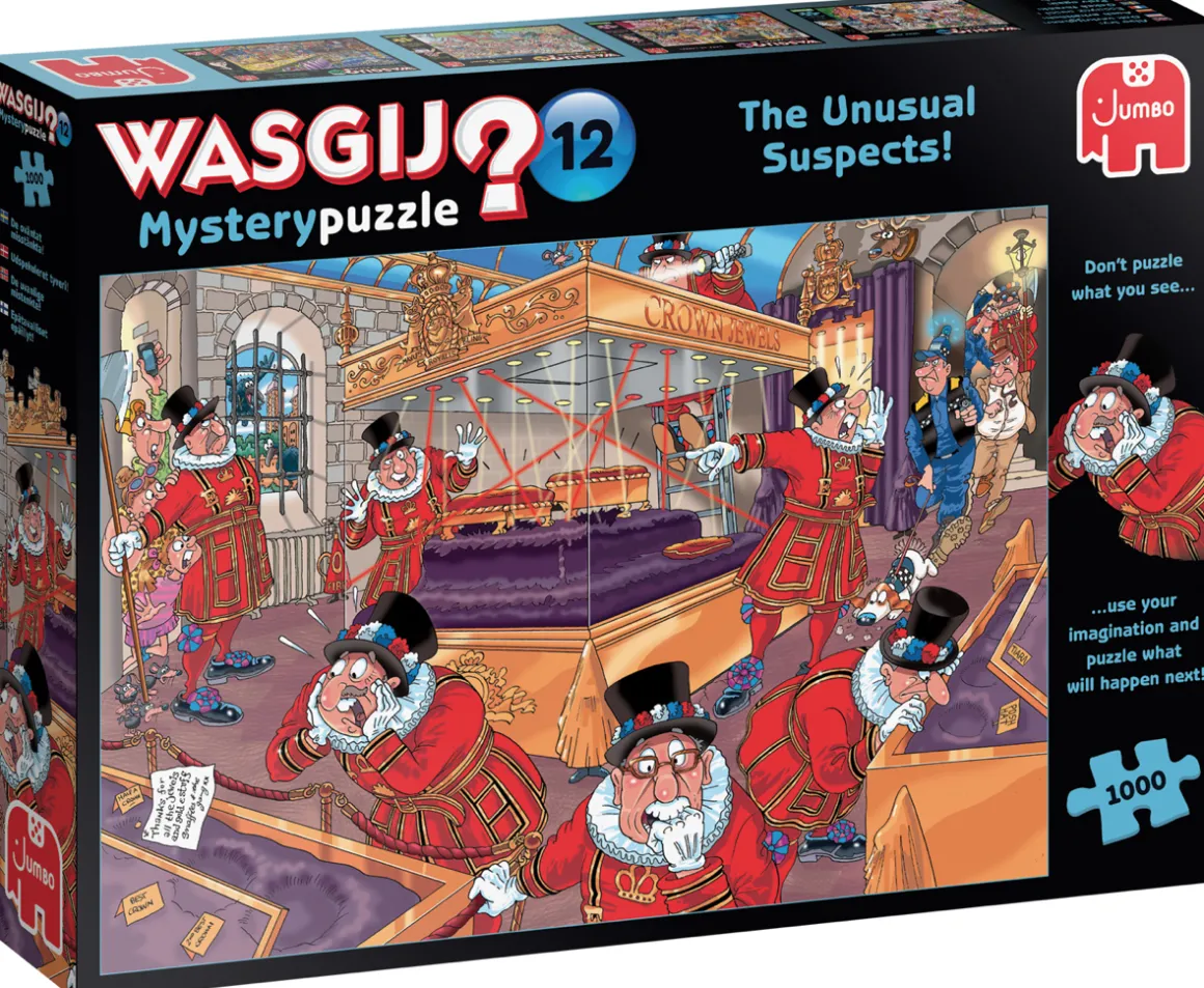 Jumbo Wasgij Mystery 12 - De onverwachte verdachten! - 1000 stukjes