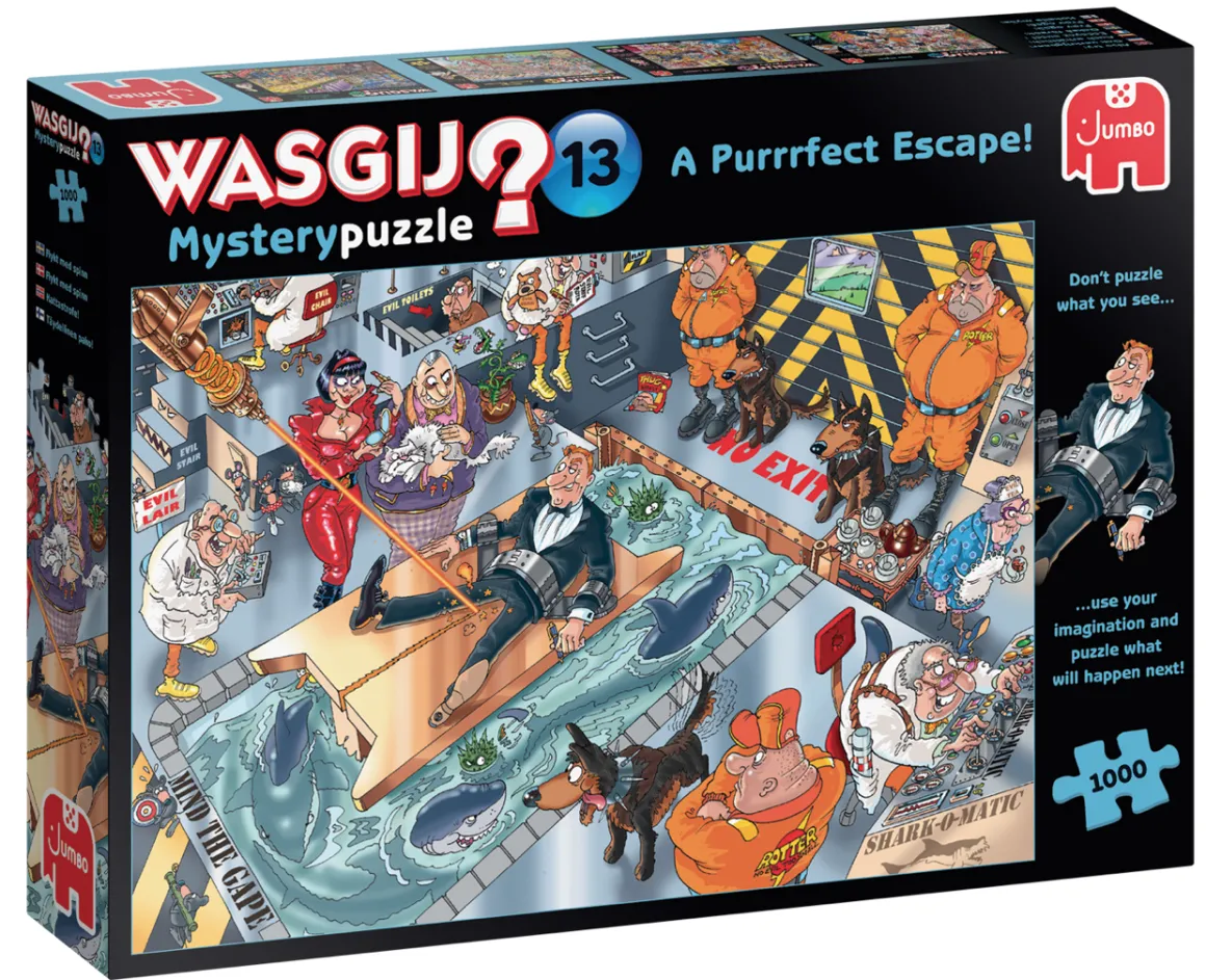 Jumbo Wasgij Mystery 13 - Geen ontkomen aan! - 1000 stukjes