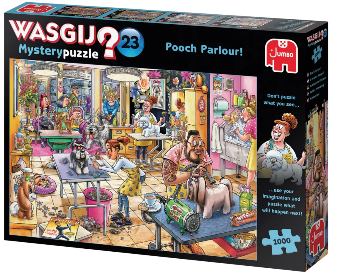 Jumbo Wasgij Mystery 23 - Pooch Parlour - 1000 stukjes