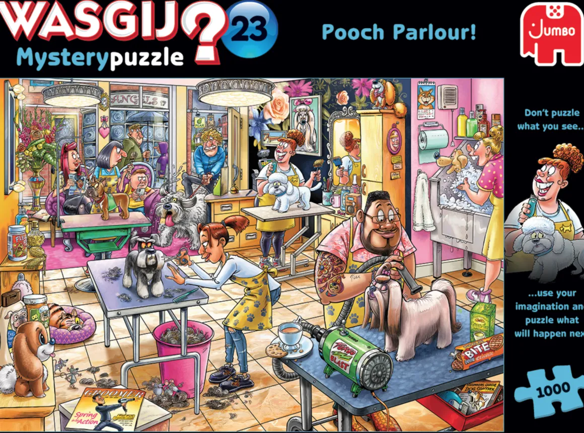 Jumbo Wasgij Mystery 23 - Pooch Parlour - 1000 stukjes