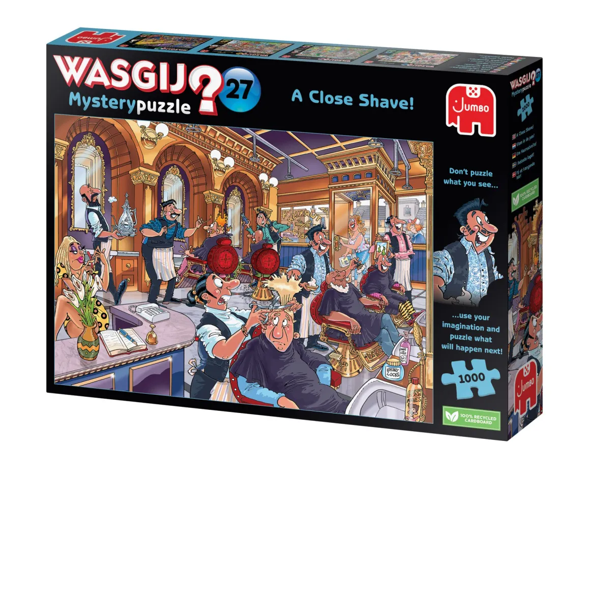 Jumbo Wasgij Mystery 27 - Vlam in de pan! - 1000 stukjes