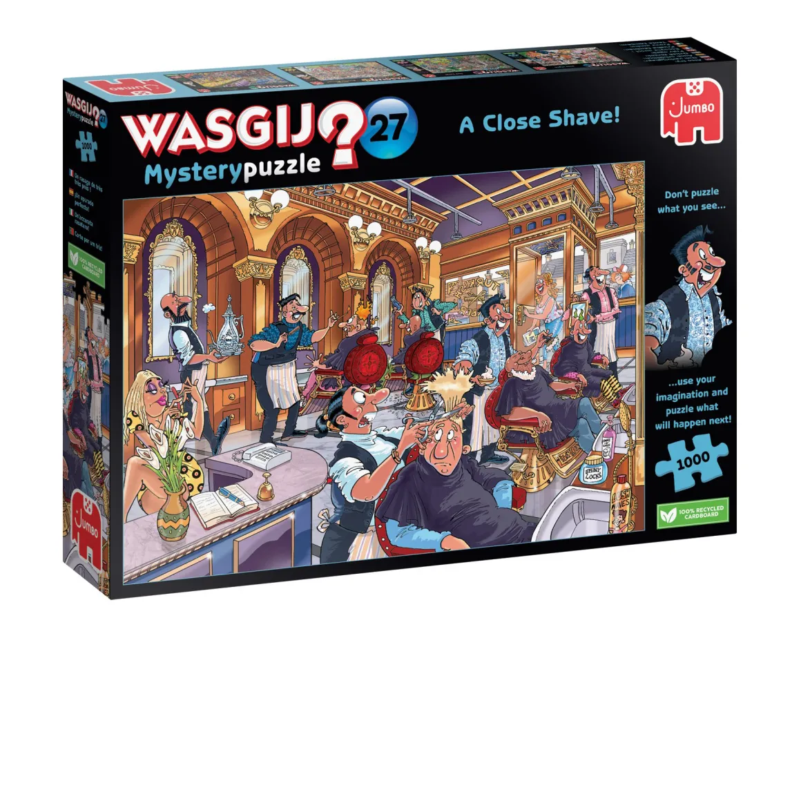 Jumbo Wasgij Mystery 27 - Vlam in de pan! - 1000 stukjes