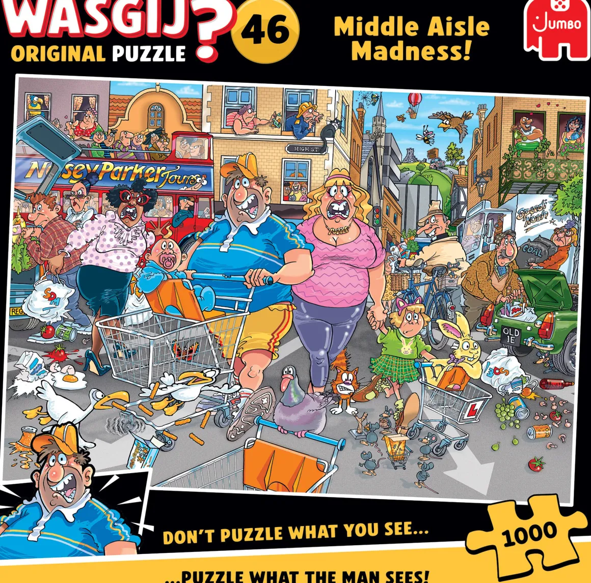 Jumbo Wasgij Original 46 - Buitenkansjes! - 1000 stukjes