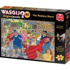 Jumbo Wasgij Original 41 - The Restore Store - puzzel van 1000 stukjes