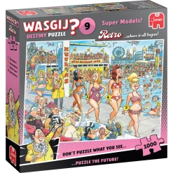 Jumbo Wasgij Retro Destiny 9 - Super Models! - 1000 stukjes