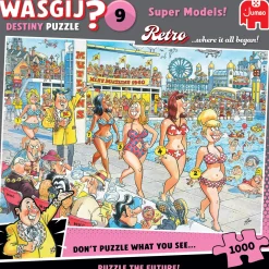 Jumbo Wasgij Retro Destiny 9 - Super Models! - 1000 stukjes