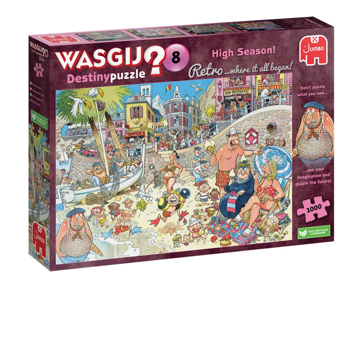 Jumbo Wasgij Retro Destiny 8 - Hoogseizoen! - 1000 stukjes