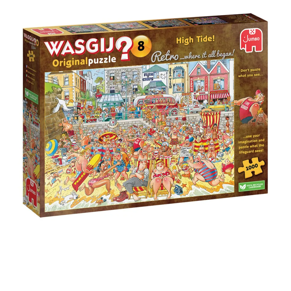 Jumbo Wasgij Retro Original 8 - Vloed! - 1000 stukjes