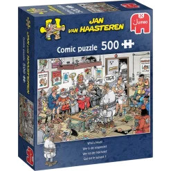 Jumbo Wie is de volgende ? - Jan van Haasteren - puzzel van 500 stukjes