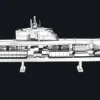 Metal Earth U-boat type XXI - 3D puzzel