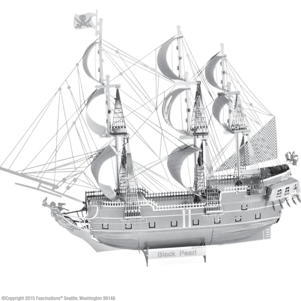Metal Earth Black Pearl - Pirate Ship - Iconx 3D puzzel