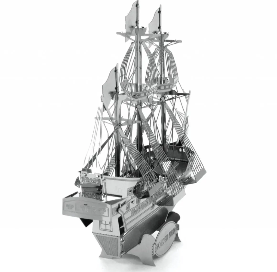 Metal Earth Driemaster Golden Hind - 3D puzzel