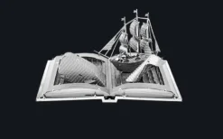 Metal Earth Moby Dick Boeksculptuur - 3D puzzel