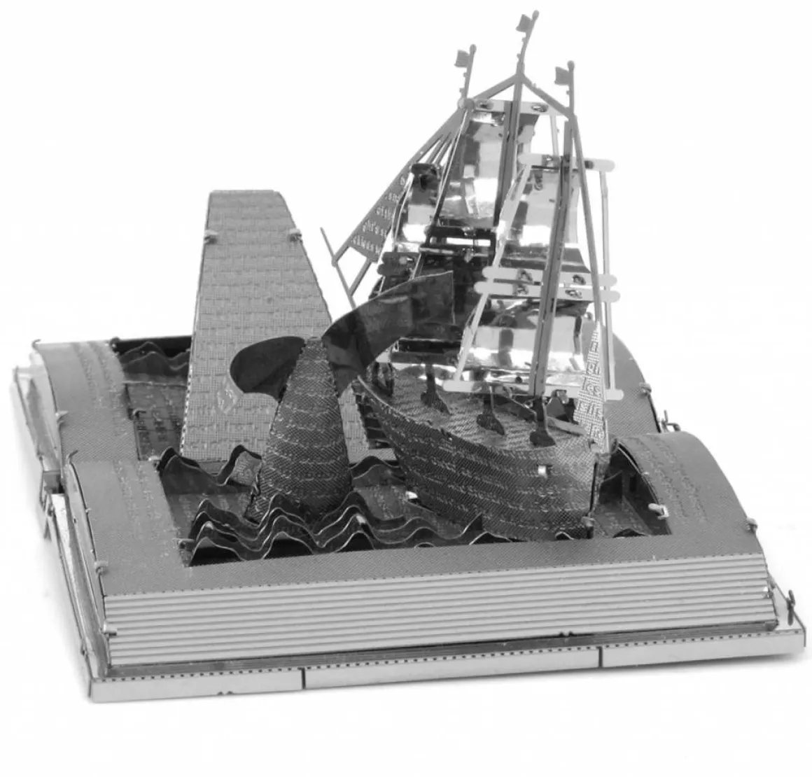 Metal Earth Moby Dick Boeksculptuur - 3D puzzel