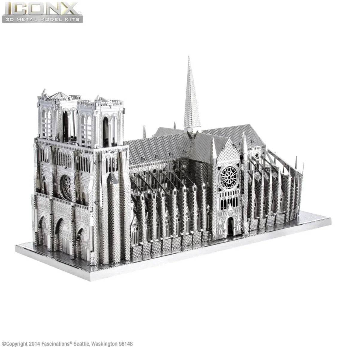 Metal Earth Notre Dame de Paris - Iconx 3D