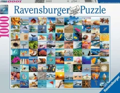 Ravensburger 99 Momenten aan zee - puzzel van 1000 stukjes