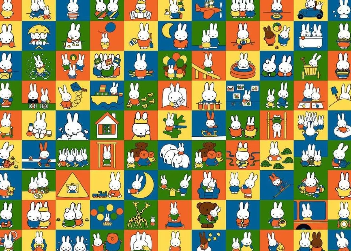 Ravensburger 99 Nijntjes - puzzel van 1000 stukjes