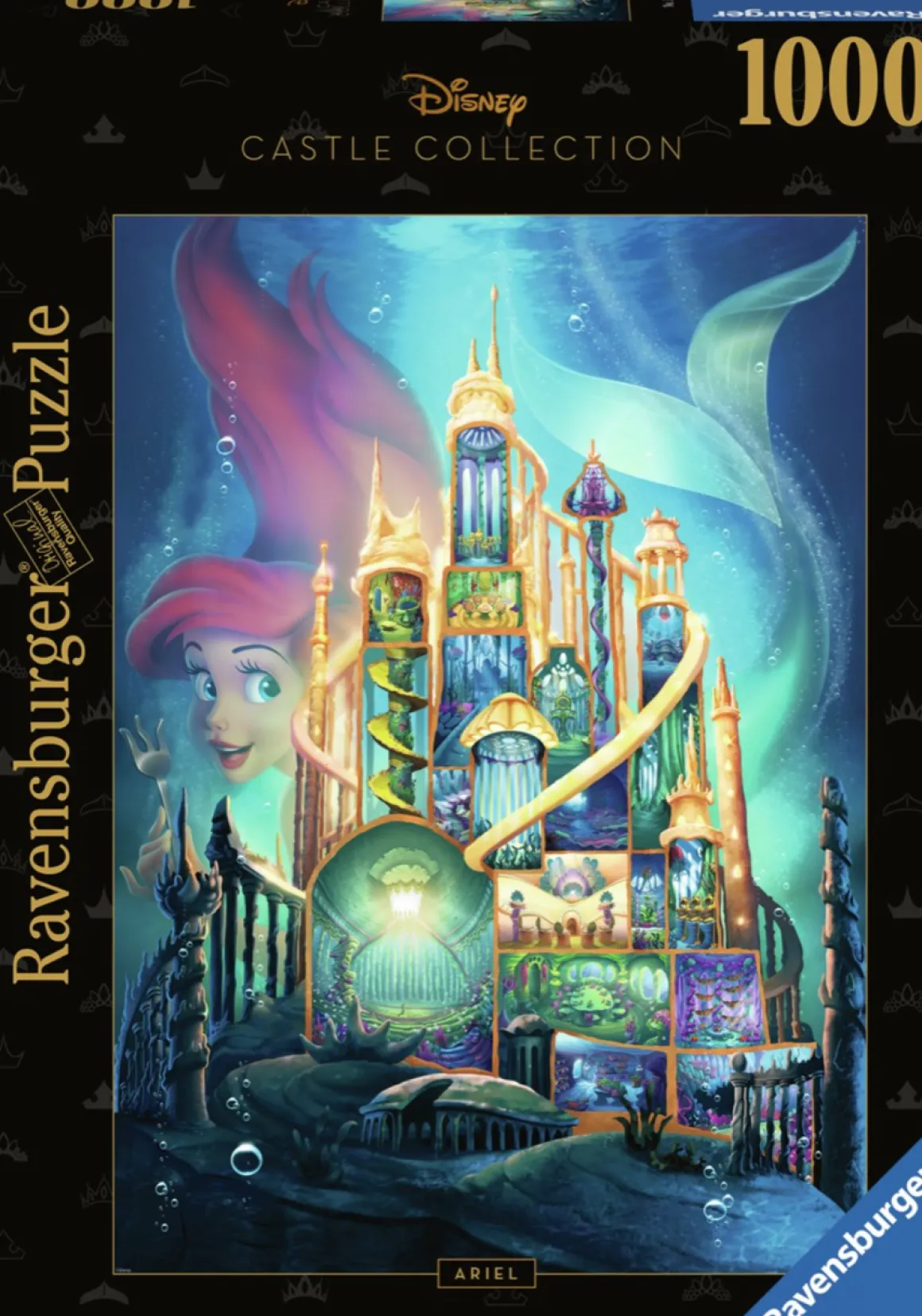 Ravensburger Ariel - Disney Kasteel 6 - puzzel van 1000 stukjes