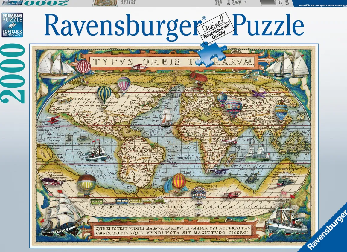 Ravensburger Around the World - puzzel van 2000 stukjes