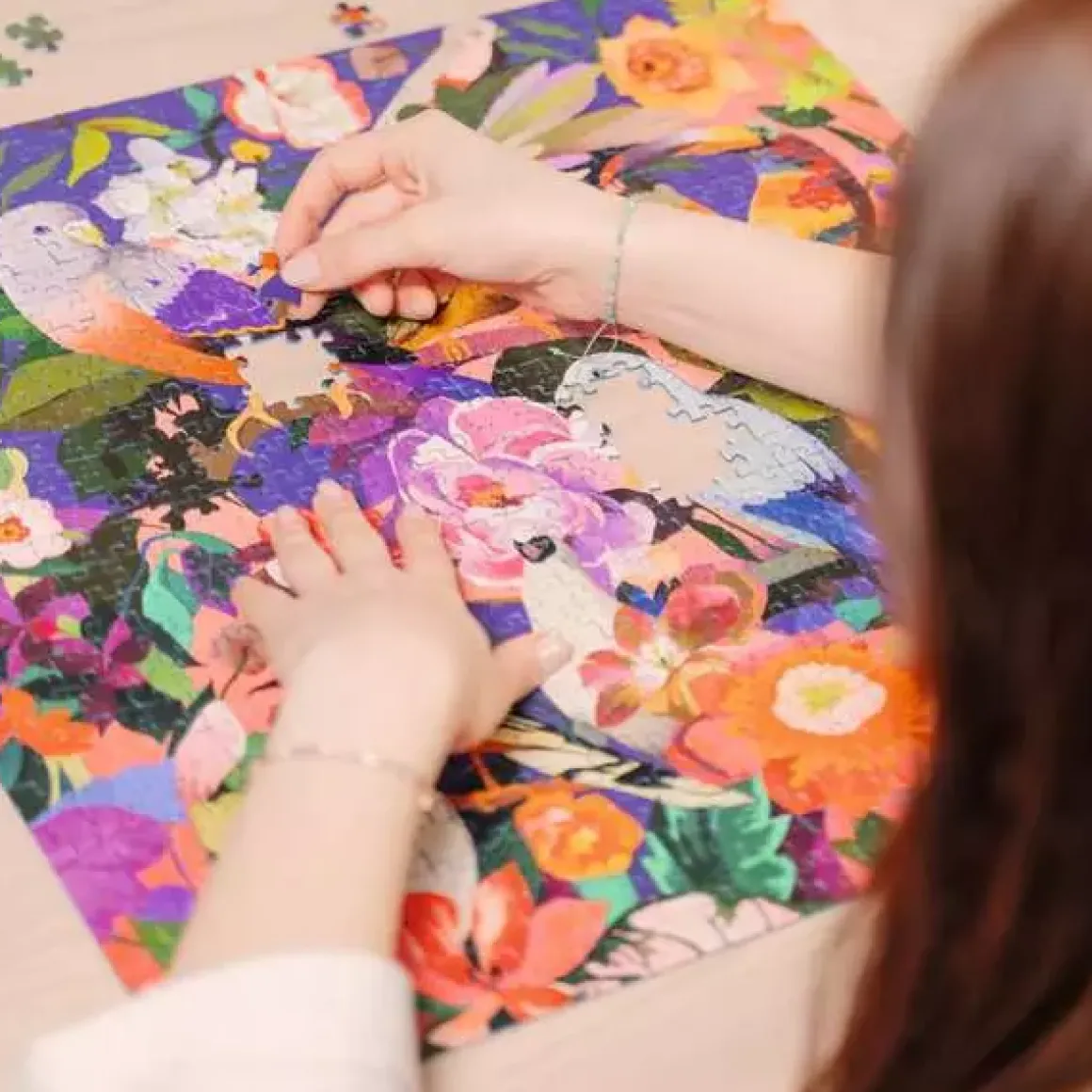 Ravensburger Art&Soul - Bird Watching - vierkante puzzel van 750 stukjes