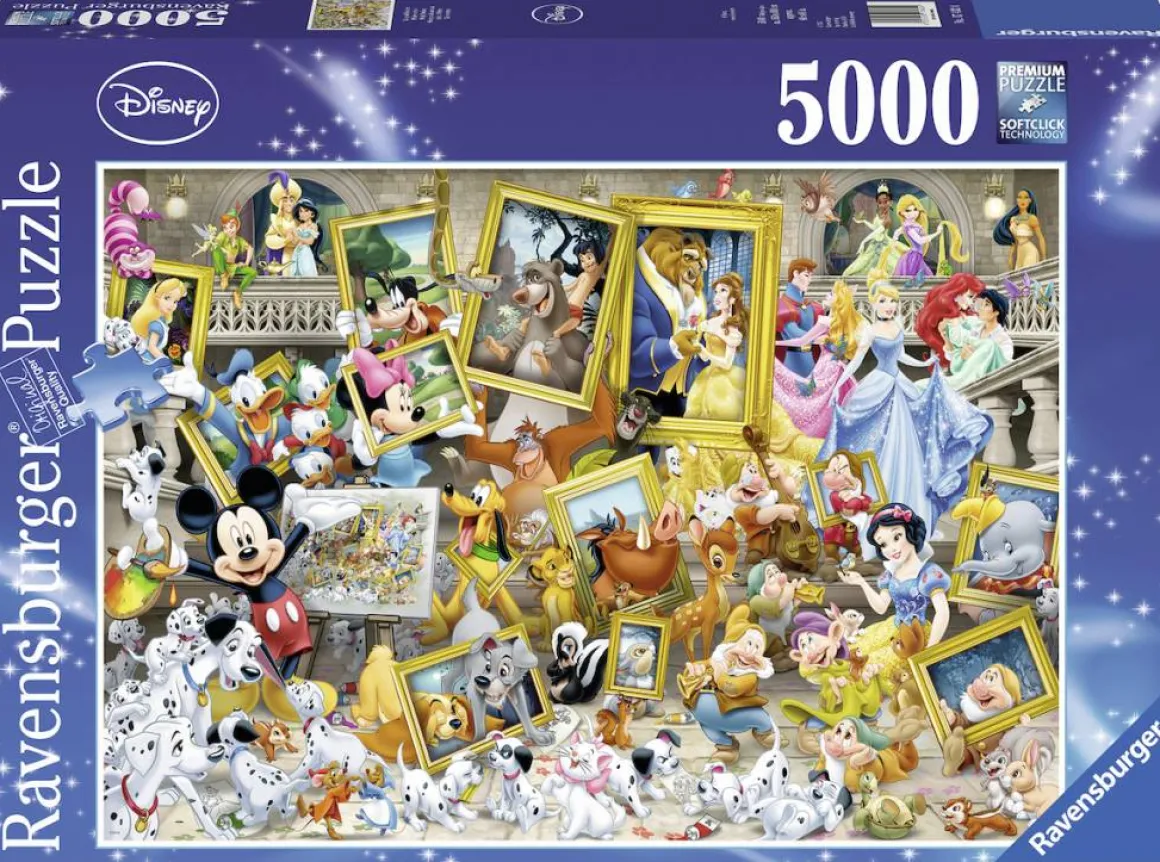 Ravensburger Artistieke Mickey - puzzel van 5000 stukjes