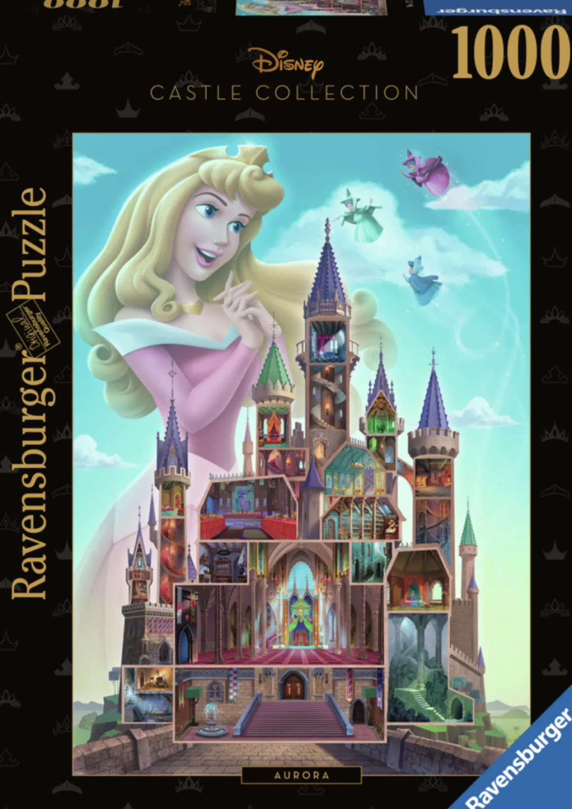 Ravensburger Aurora - Disney Kasteel 9 - puzzel van 1000 stukjes