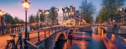 Ravensburger Avond in Amsterdam - panoramische legpuzzel van 1000 stukjes