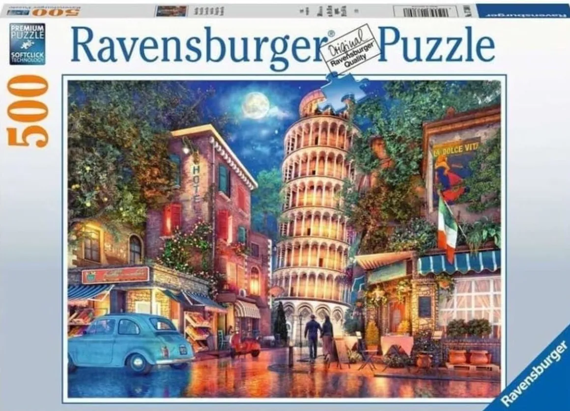 Ravensburger Avond in Pisa - puzzel van 500 stukjes